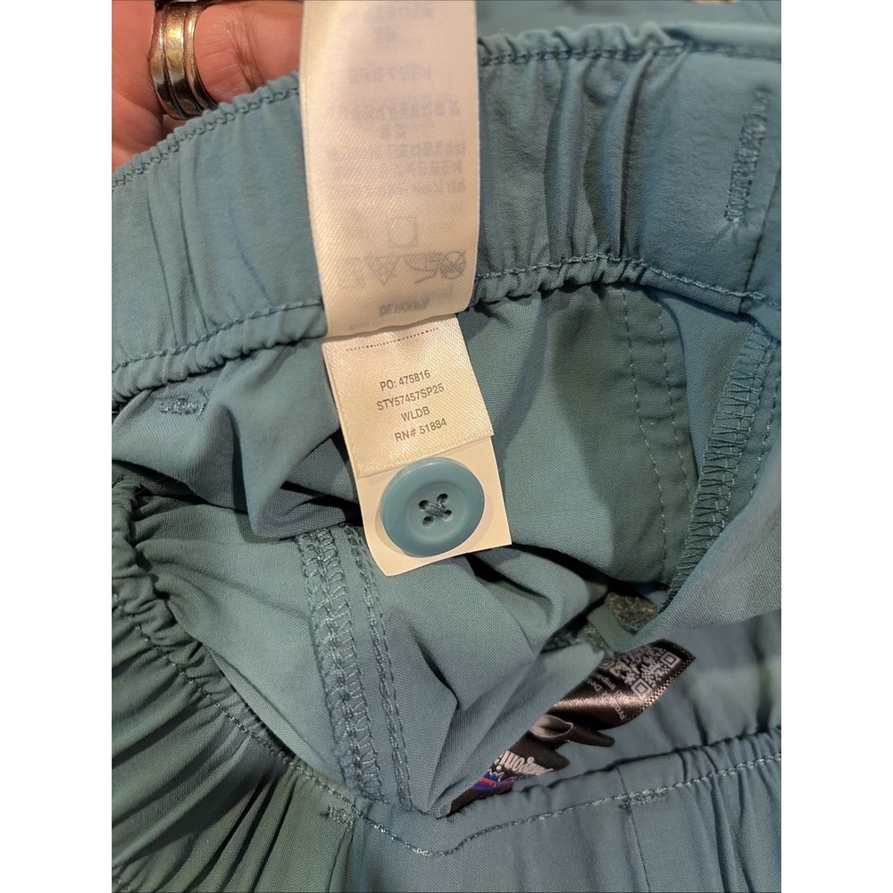 Patagonia Outdoor Everyday Shorts Wetland Blue Women's Size M - Picture 5 of 9